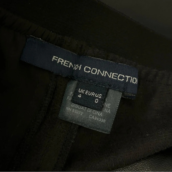 French connection faux leather pants leggings 0 - Picture 4 of 10